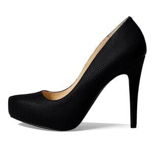 Jessica Simpson Parisah Platform Pump Snake Print Black 6.5